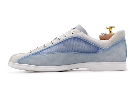 Ultra-light suede sneakers