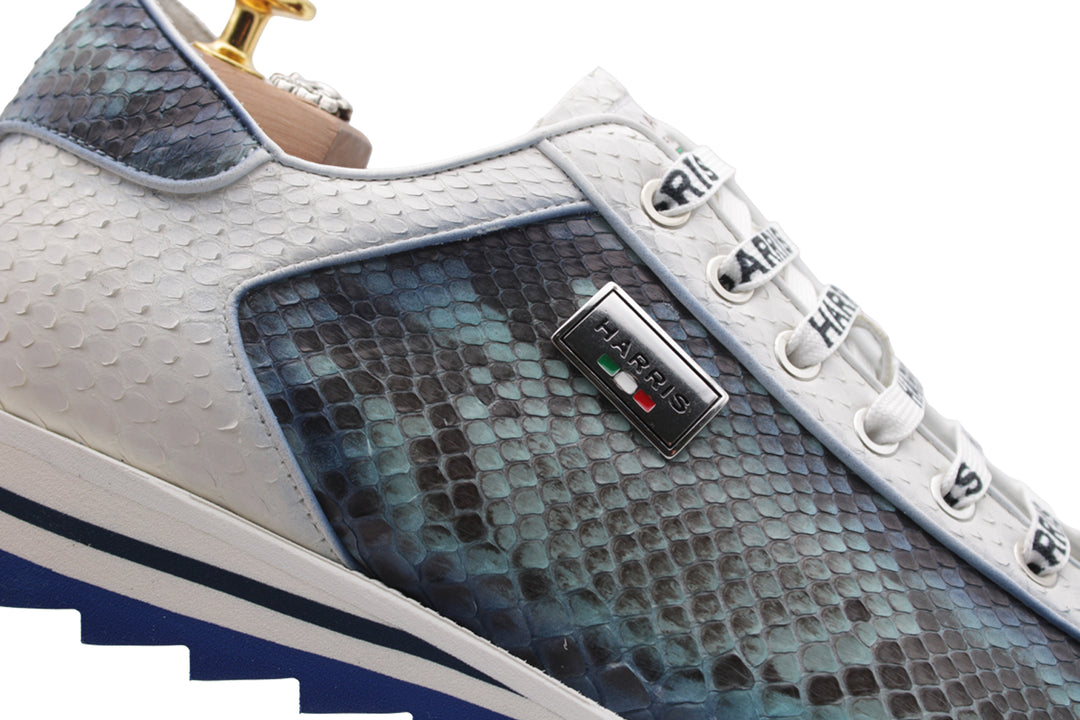 Zapatillas de piel de pitón