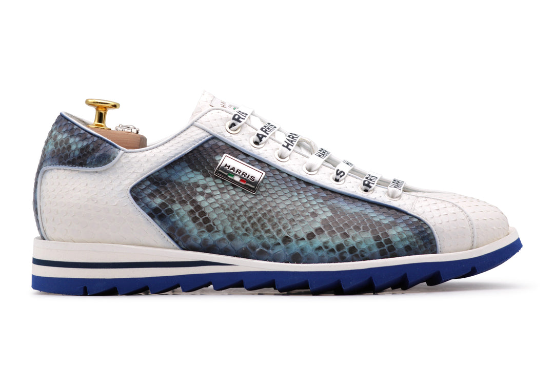 Zapatillas de piel de pitón