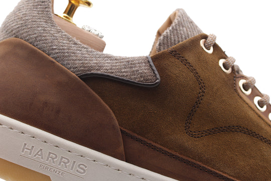 Bruno Wildleder-Sneaker – Braun