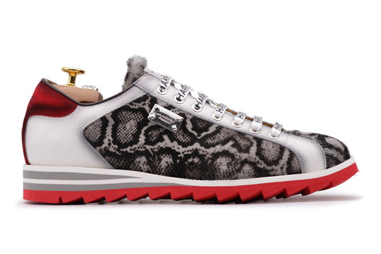 Sneakers 2817 Cavallino – Bianco e Grigio