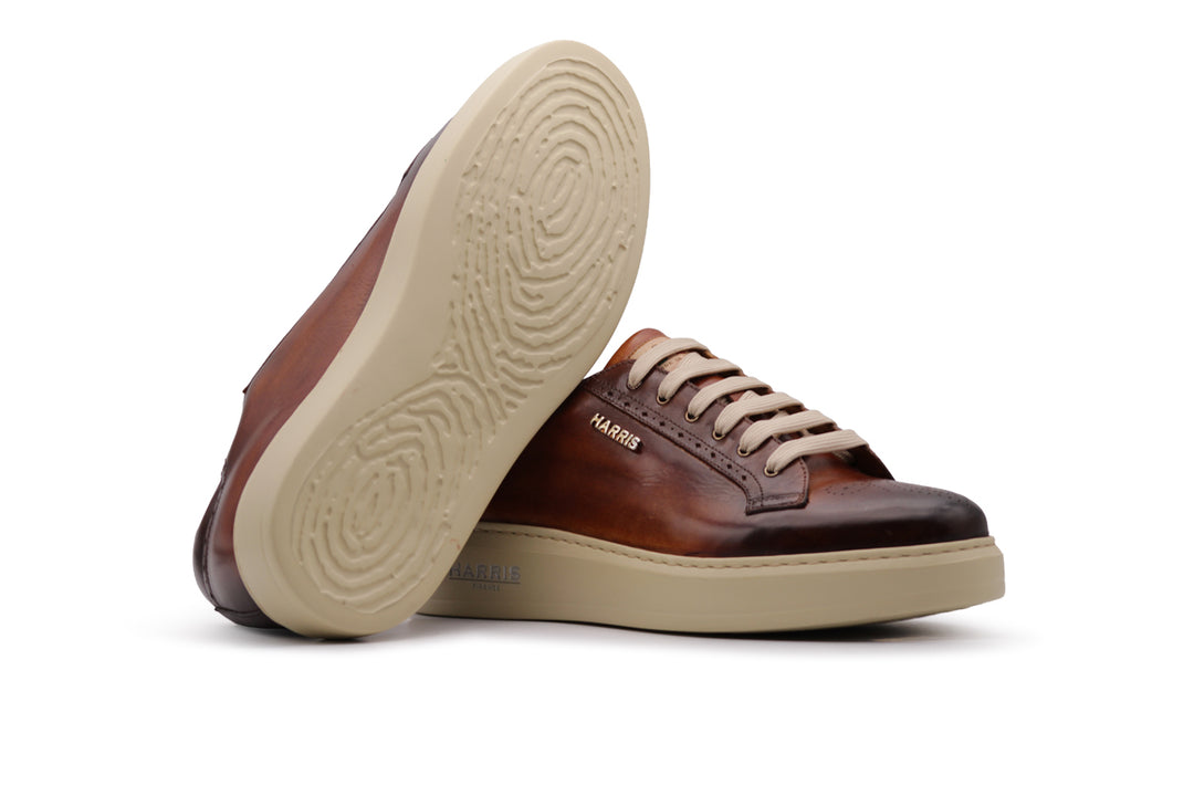 Baskets London Brogue – Marron