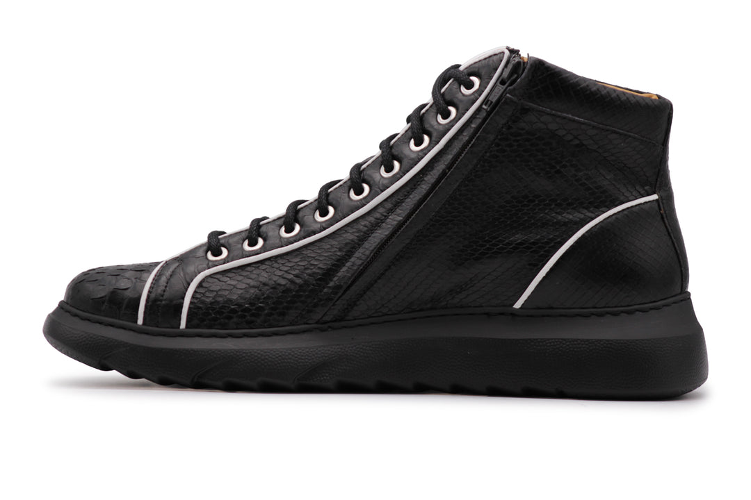 Python-Stiefelette 3019 – Schwarz