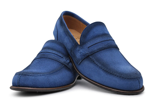 Suede loafers