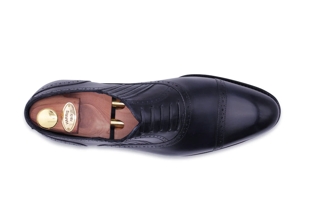 Francesina Slip-On con Decorazioni Brogue