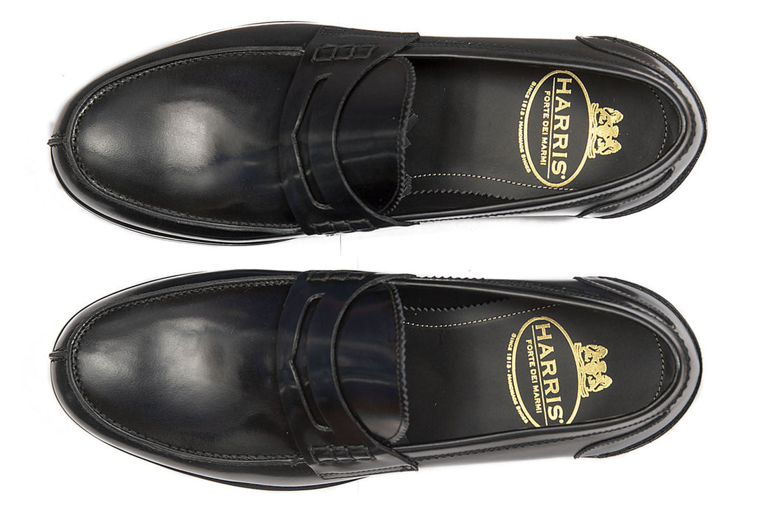 Mocasín de cuero cepillado