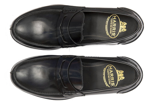 Mocasín de cuero cepillado