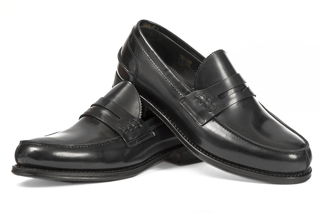 Mocasín de cuero cepillado